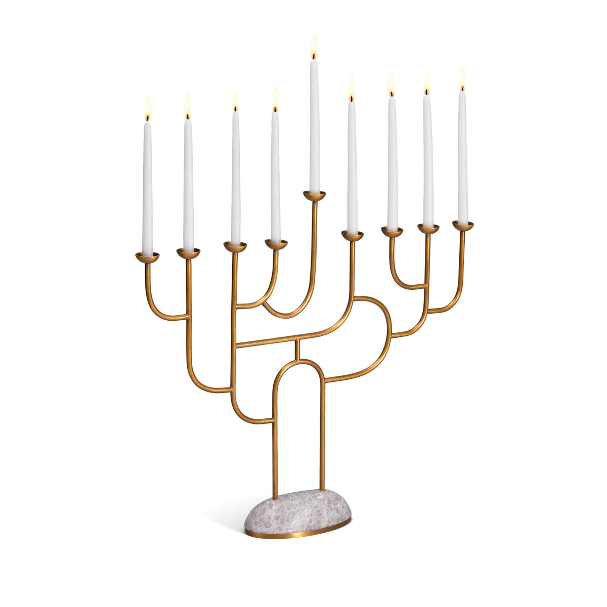 Rova Gold Menorah