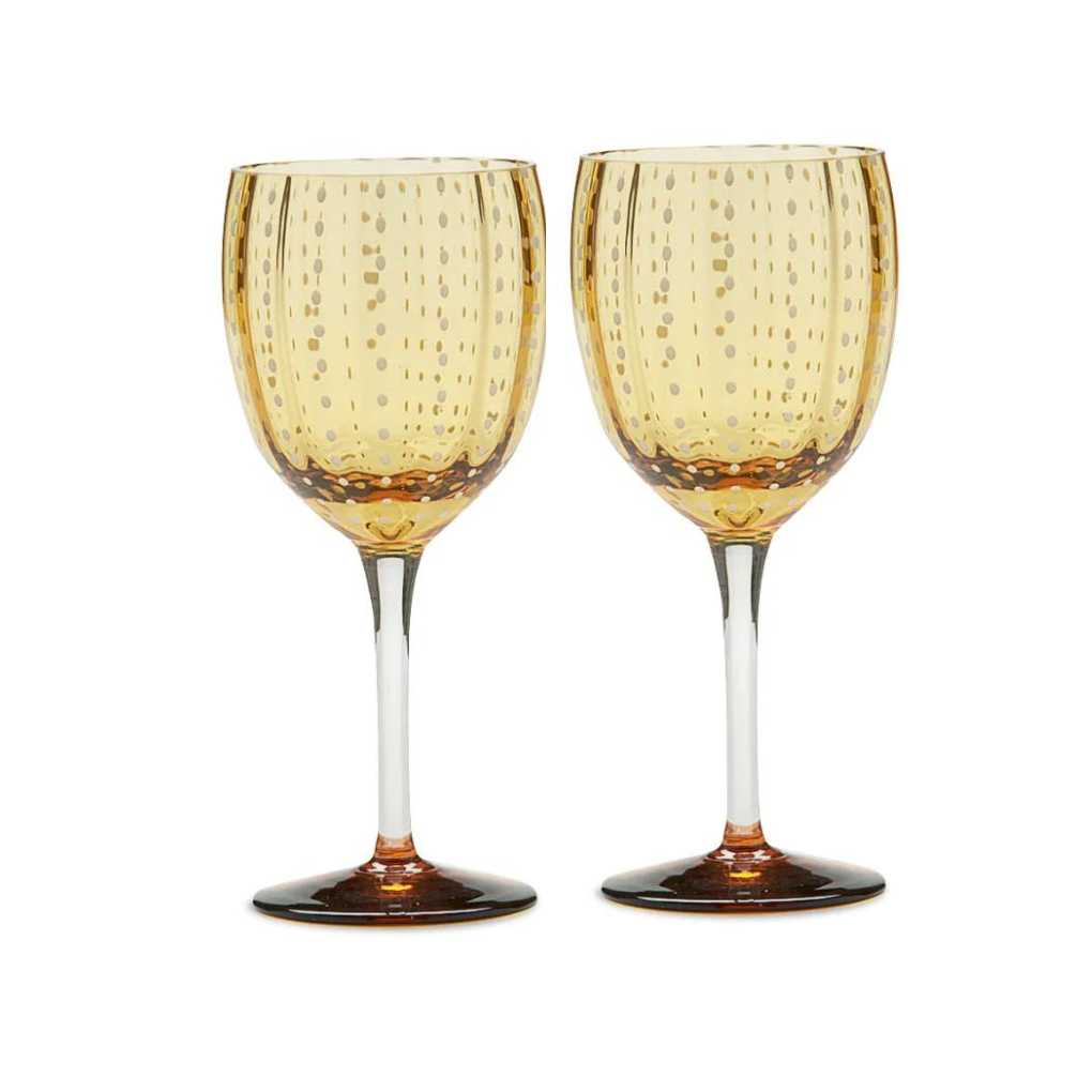 Perle Wine Goblet Set of 2