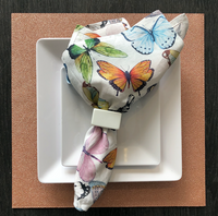 Butterfly Napkin Set of 4
