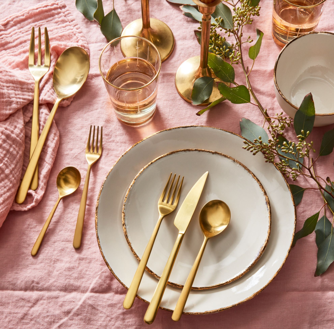 Linea 5 Piece Setting - Oro