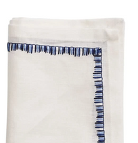 Filament Napkin White & Navy Set of 4