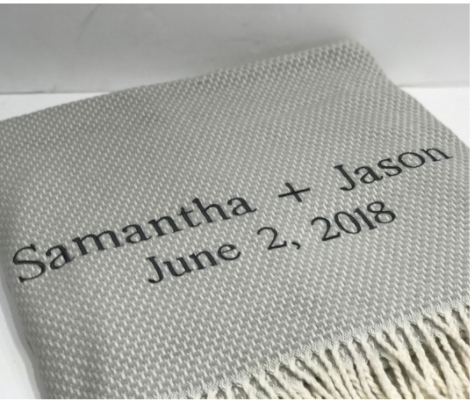 Personalized Throw Blanket
