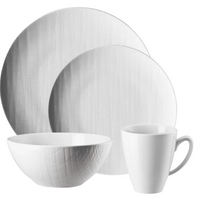 Mesh Dinnerware White
