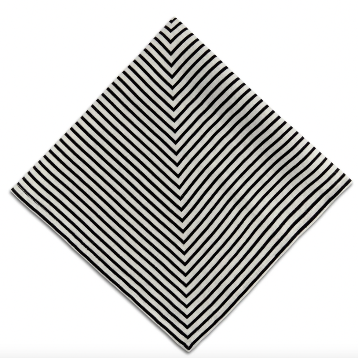 Concorde Napkin Black and Ivory Set of 4