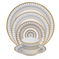 Arcades Gold Dinnerware