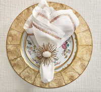 Flare Napkin Ring Gold Set of 4