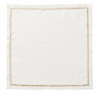 Filament Napkin Gold & Silver Set of 4