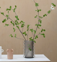 Loopy Resin Vase Black