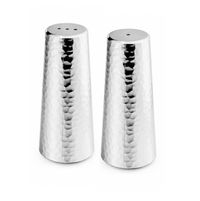 Hammered Salt & Pepper Shaker Set