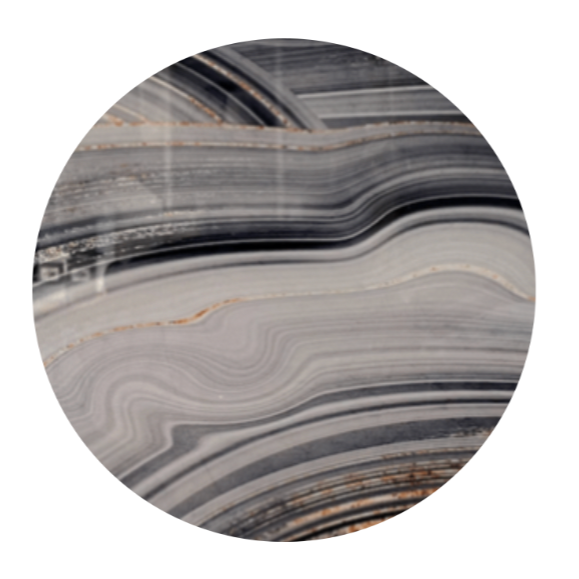 Lazy Susan Acrylic Black Slice