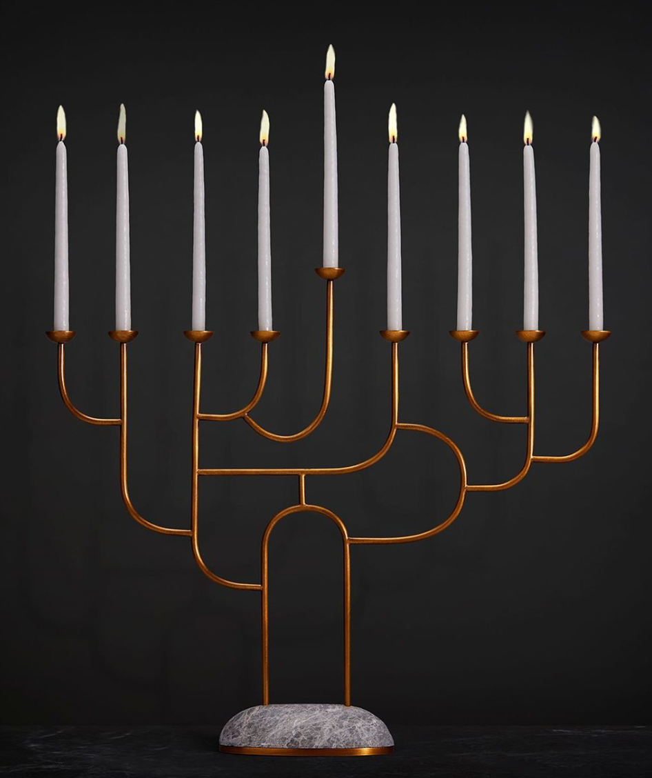 Rova Gold Menorah
