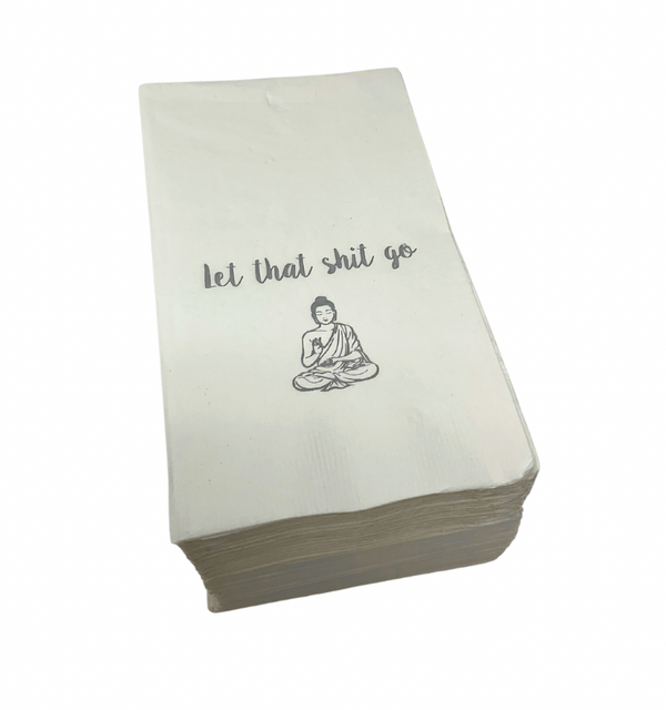 Guest Hand Towel Pack Let That Shit Go