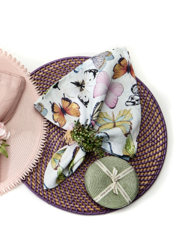 Butterfly Napkin Set of 4