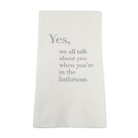 Guest Towel Pack - Talking About You