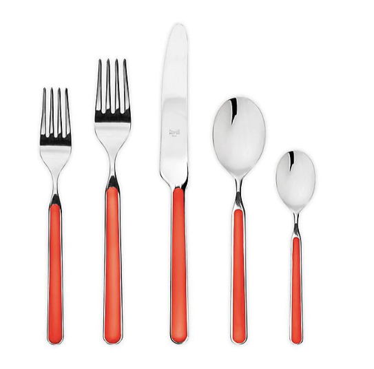 Fantasia Flatware 5 Piece Set- 16 Colors!