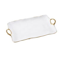 Gold Handle Tray Large