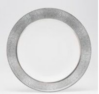Makassar Gray & Platinum Dinnerware