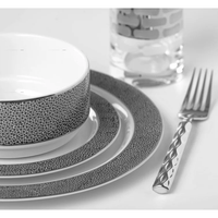 Panthera Dinnerware Platinum
