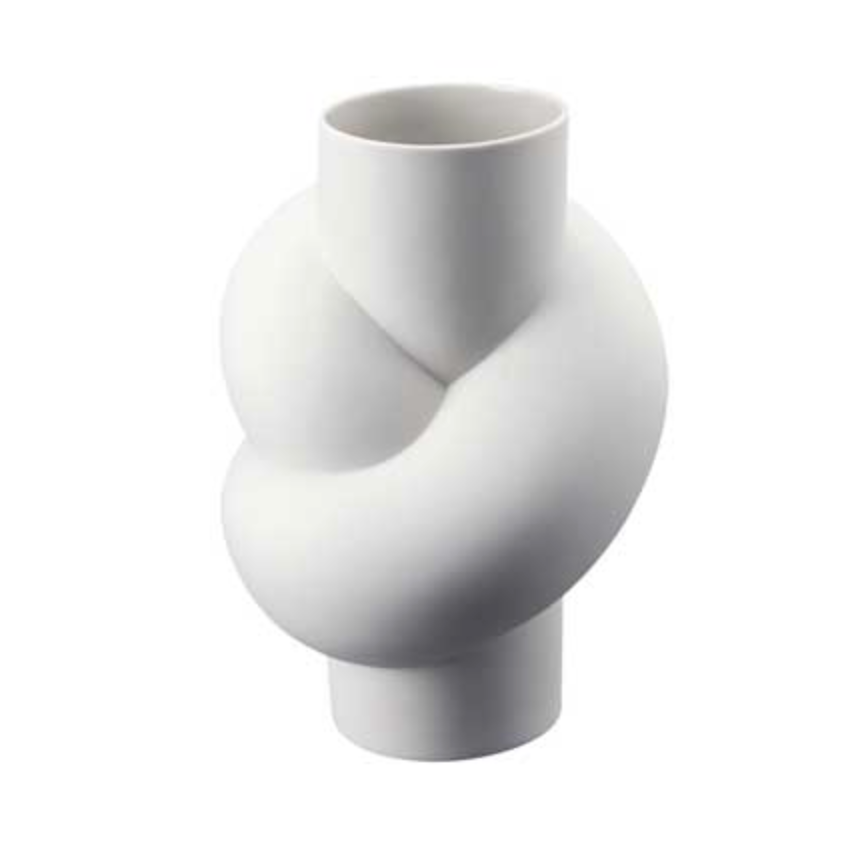 Node White Vase