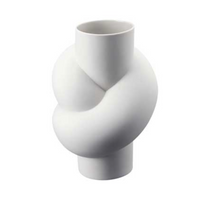 Node White Vase