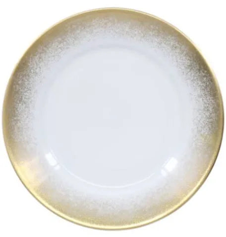 Golden Fire Dinner Plate