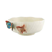 Cloudy Butterflies Serving Bowl