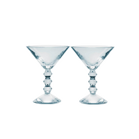 Martini vega set of 2 glasses.