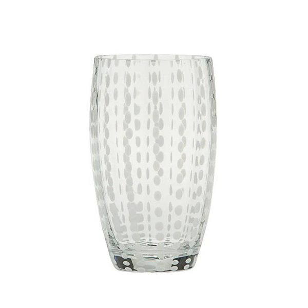 Perle glass white. 