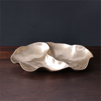Sierra modern onyx double dip bowl.