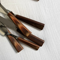 Nature Flatware 5 Piece Setting-Light Wood