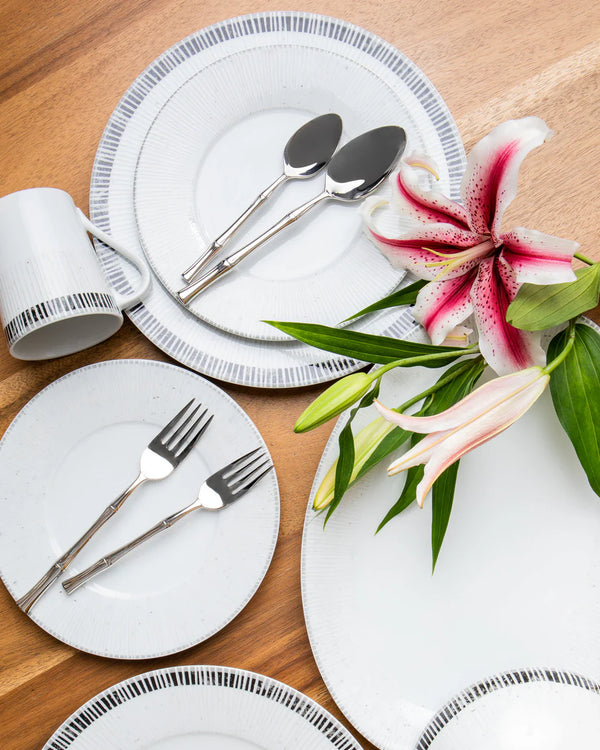 Bamboo Flatware 5 Piece Setting