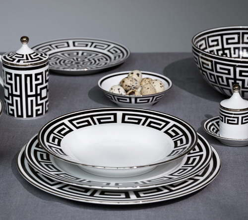 Labirinto Dinnerware Nero – Current Home NY