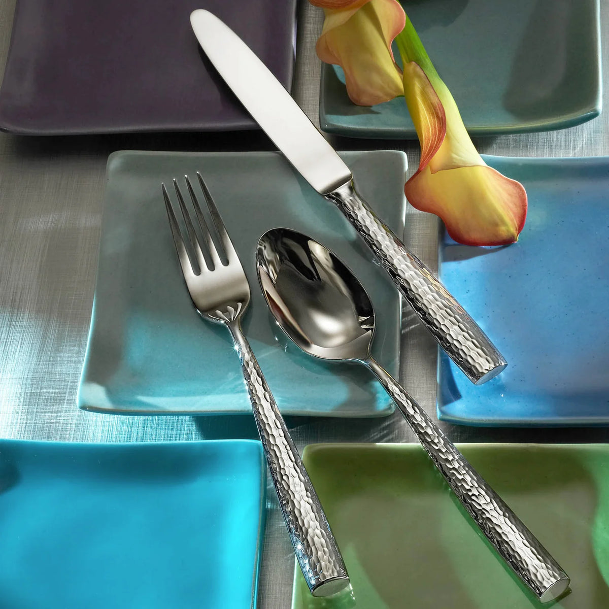 Anvil Flatware 5 Piece Setting