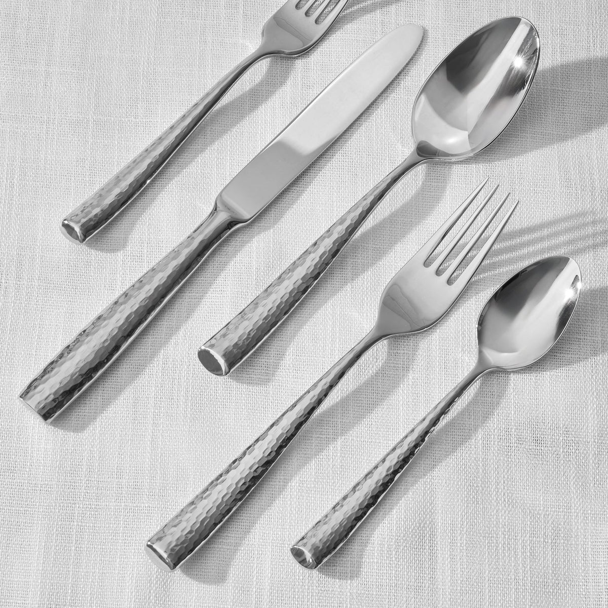 Anvil Flatware 5 Piece Setting