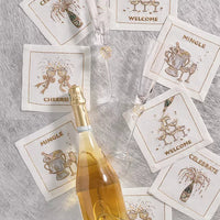 CHEERS Cocktail Napkin Set of 6