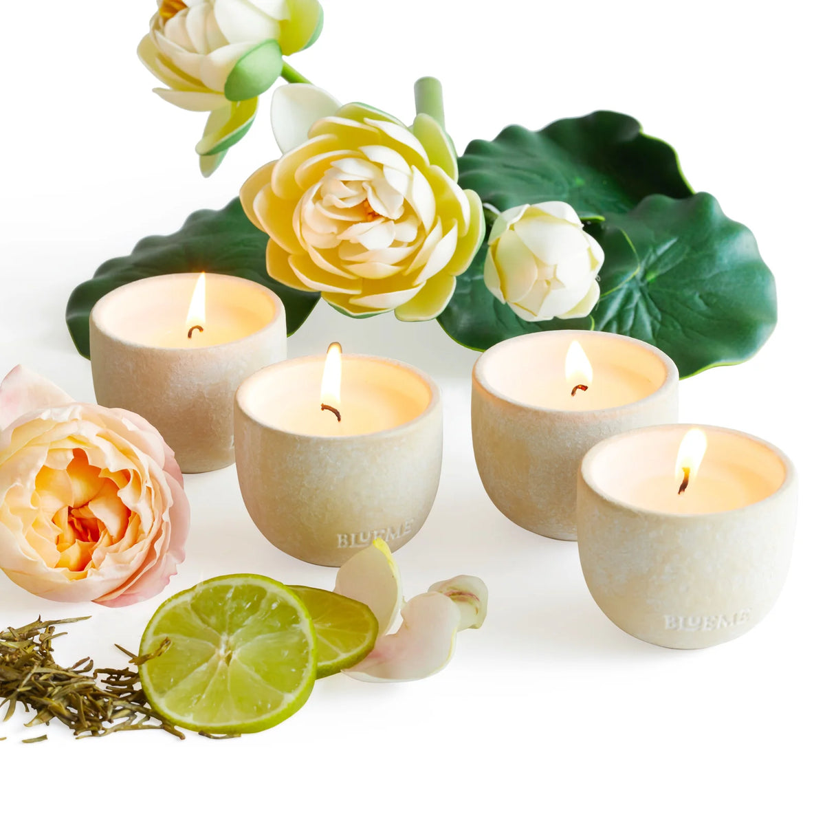 Travel Votive 4 Piece Set - Romance Spiritual Happiness Renew