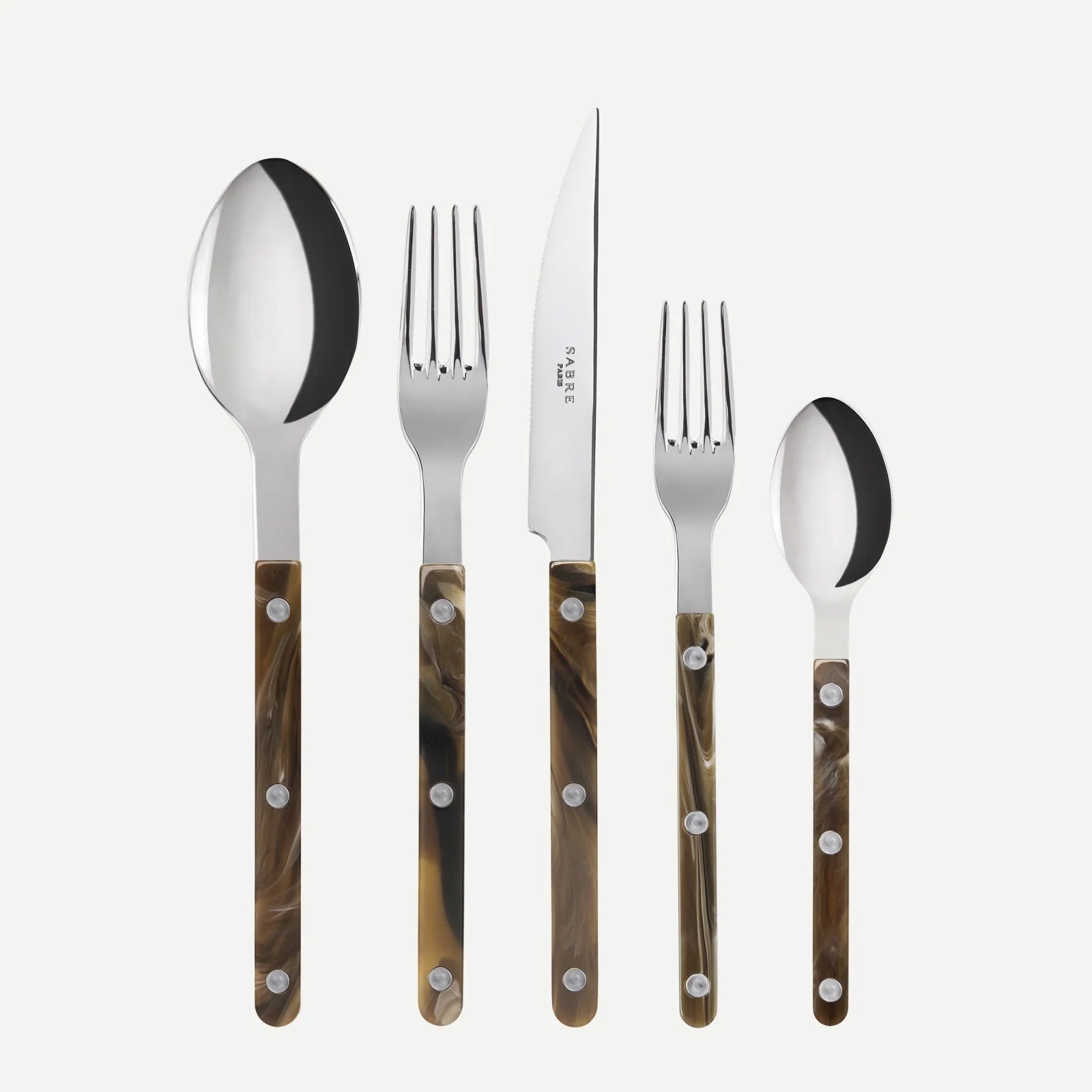 Bistrot Flatware 5 Piece Set - Buffalo