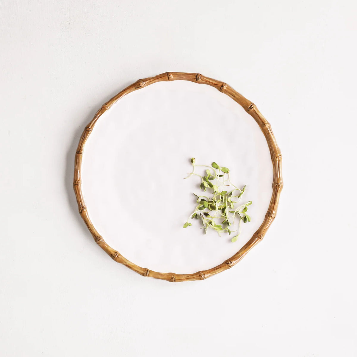 Vida Melamine Bamboo 16" Platter