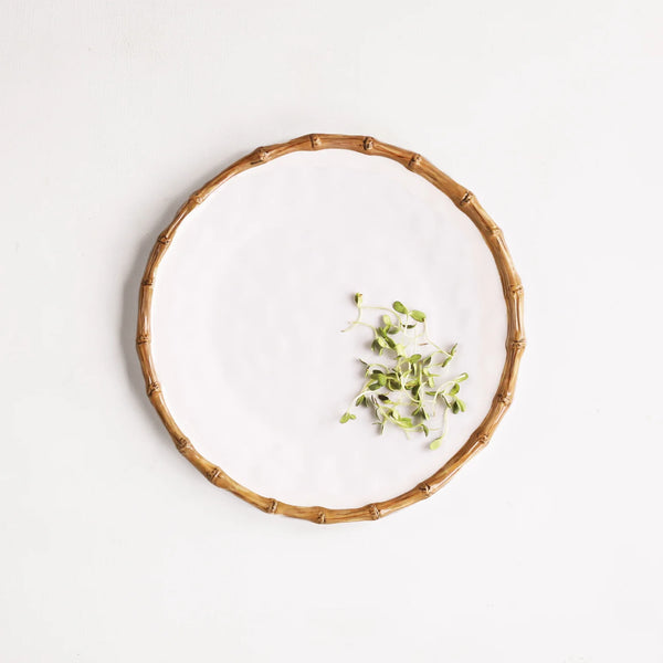 Vida Melamine Bamboo 16" Platter