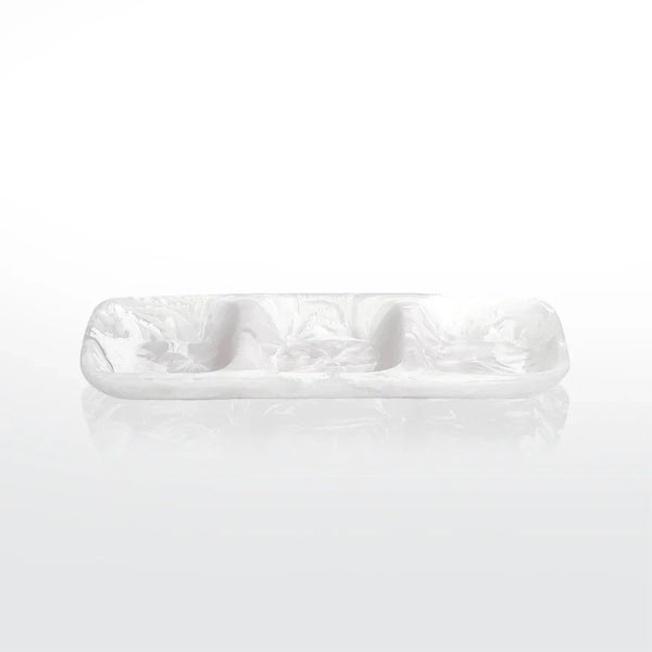Swirl Resin Classic 3 Section Tray