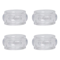 The Provence Napkin Ring Set/4 by Juliska is shown arranged in a grid on a white background, perfect for adding a touch of elegance and complementing your colorful table decor.