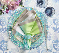 Radiant Napkin Ring s/4 - Seafoam