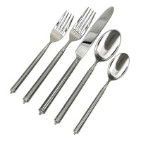 Solitaire Flatware 5 Piece Setting