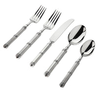 Castello Flatware Silver 5-Piece Setting