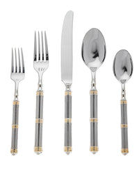 Castello Flatware Gold 5-Piece Setting