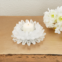 Rock Quartz Votive Holder