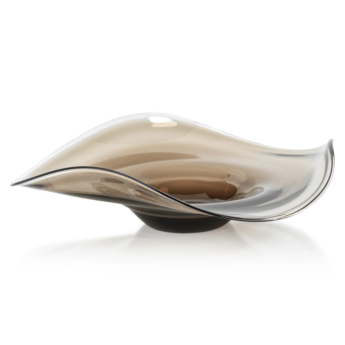 Tropezana Wave Bowl Taupe