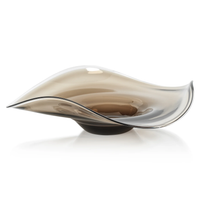 Tropezana Wave Bowl Taupe