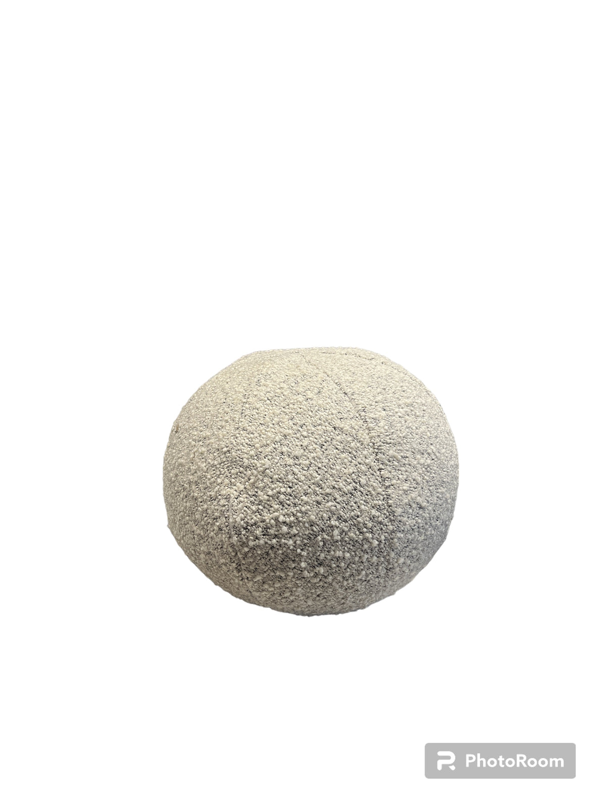 Static Ball Pillow Tweed 10"