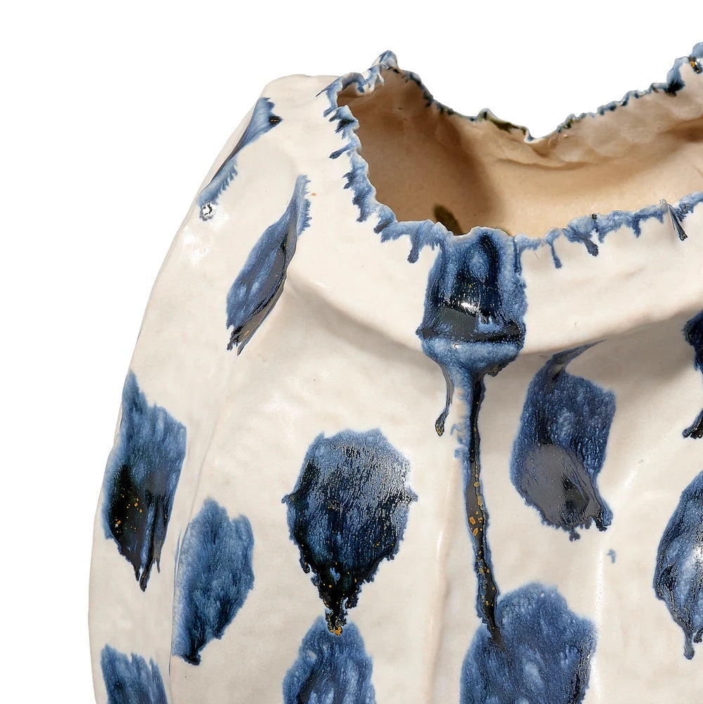 Moncler Blue Vase